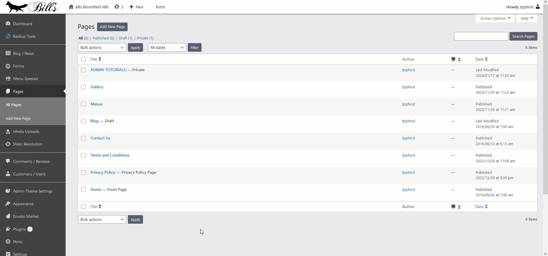 ADMIN TUTORIALS – Cafe ML